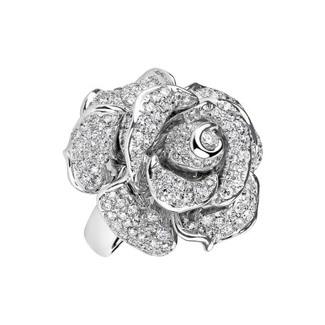 Prsten s diamanty Glamorous Rose