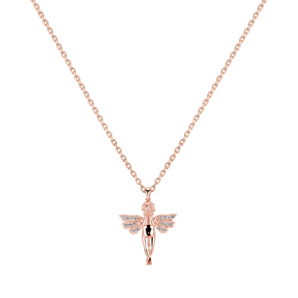 Přívěs s diamanty Glossy Angel