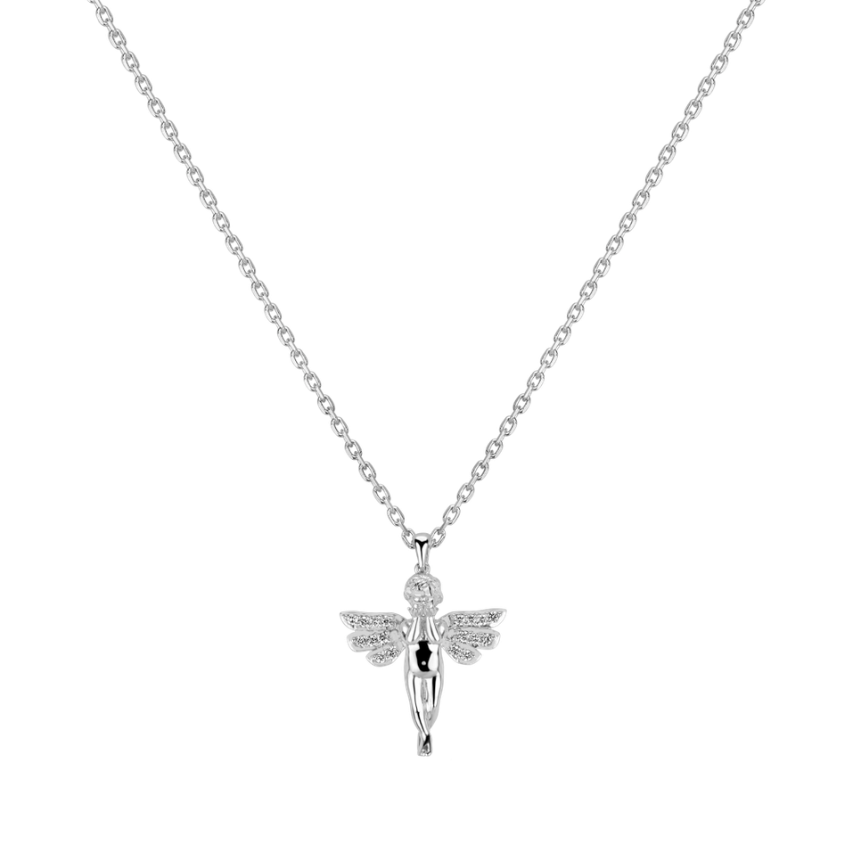 Přívěs s diamanty Glossy Angel