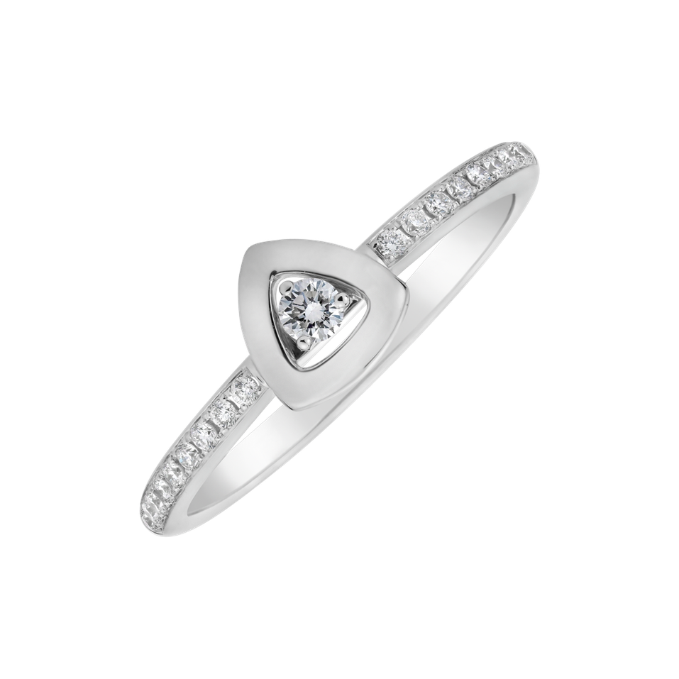 Prsten s diamanty Passion Triangle