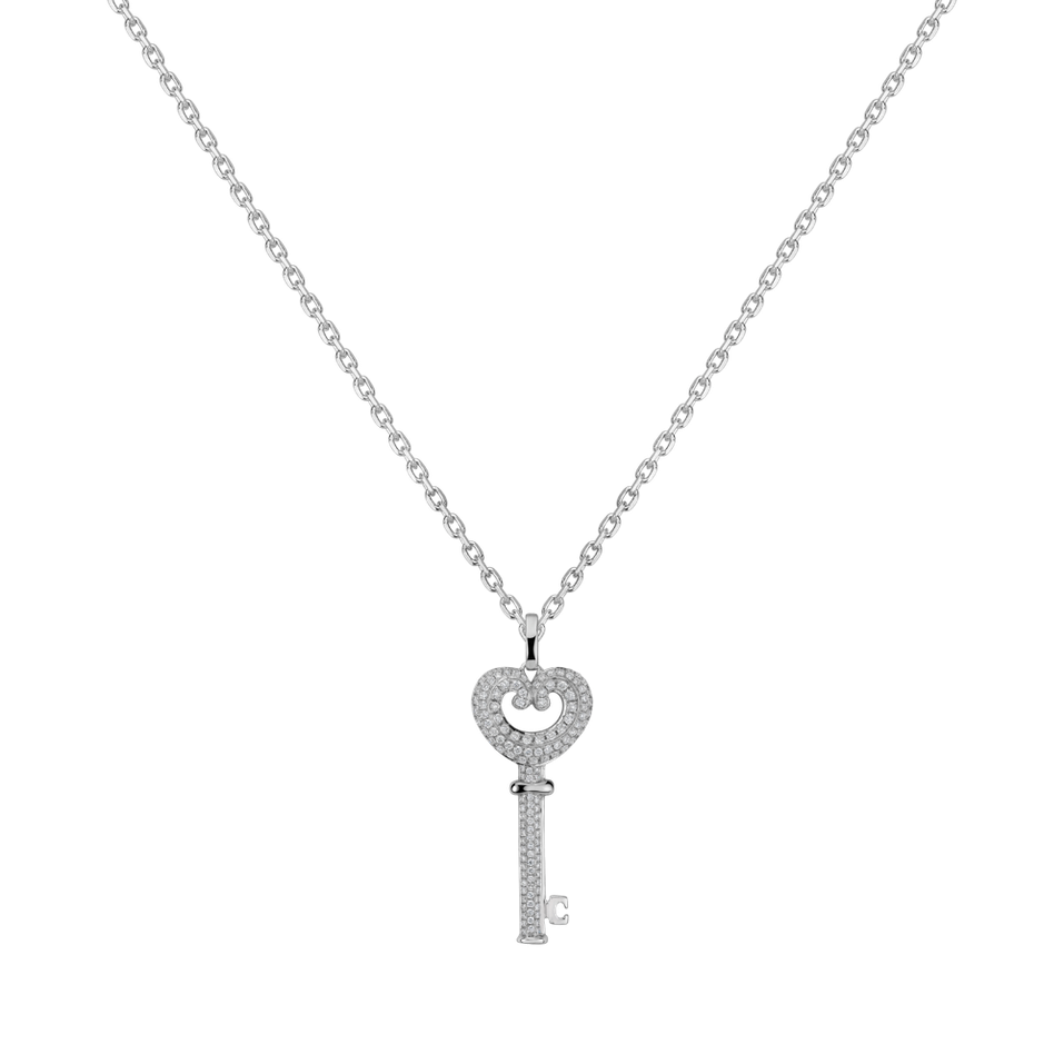 Přívěs s diamanty Lovely Key