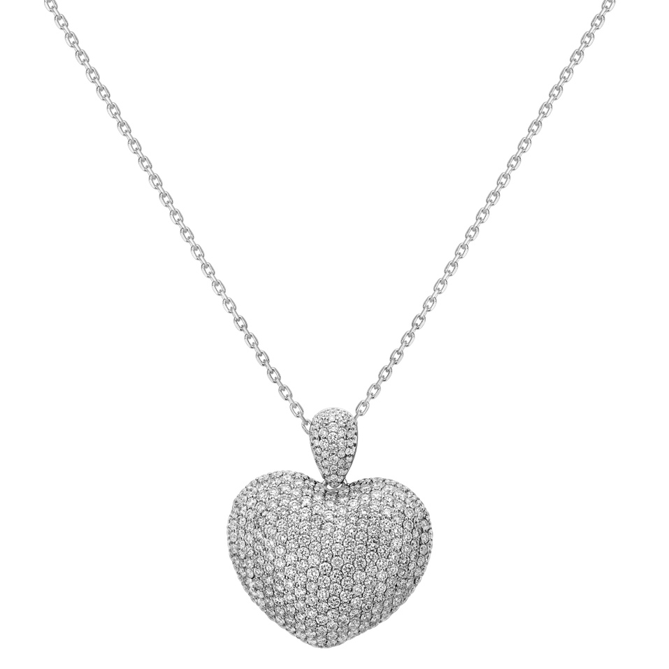 Přívěs s diamanty Heart Brilliance