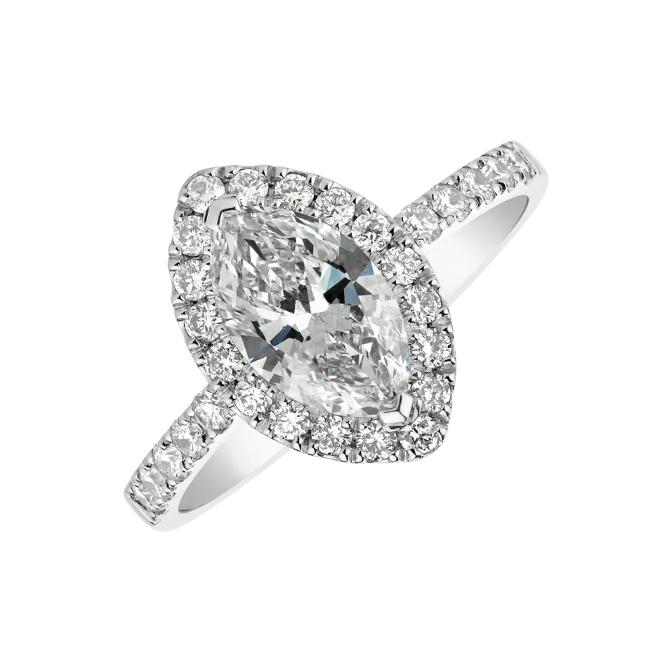 Prsten s diamanty Marquise Glory